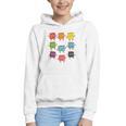 Color Our World Book Lover Reading Bookworm Reader Graphic Youth Hoodie