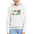 All The-Cool Kids Are Reading Teacher Book Lover Librarian Premium Graphic Youth Hoodie All The-Cool Kids Are Reading Teacher Book Lover Librarian Premium Graphic Youth Hoodie