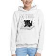 Cute Cats And Books Aesthetic Feline Reader Graphic Premium Tri-Blend Graphic Youth Hoodie Cute Cats And Books Aesthetic Feline Reader Graphic Premium Tri-Blend Graphic Youth Hoodie