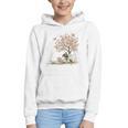 Cute Fairy Reading Fairycore Aesthetic Book Lover Graphic Youth Hoodie Cute Fairy Reading Fairycore Aesthetic Book Lover Graphic Youth Hoodie