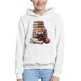 Cute Red Panda Reading Book Animal Bookworm Graphic Youth Hoodie Cute Red Panda Reading Book Animal Bookworm Graphic Youth Hoodie
