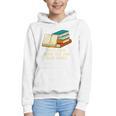 Drink Tea And Read Books Reading Bookworm Literature Graphic Youth Hoodie