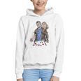 Dungeon Crawler Carl Sketchbook Princess Donut And Carl Book Graphic Youth Hoodie