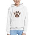 Easily Distracted By Dogs And Books Graphic Youth Hoodie