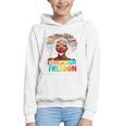 Education Is Freedom Afro Books Graphic Youth Hoodie Education Is Freedom Afro Books Graphic Youth Hoodie
