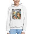 Emotionally Attached To Fictional Characters Just More Books Graphic Youth Hoodie