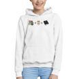 Everything a Girl Needs Books Coffee Jesus Graphic Youth Hoodie