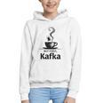 But First Kafka Coffee For Literature & Book Lovers Graphic Youth Hoodie