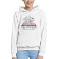 Floral Book A New Chapter Begins Retired 2026 Retirement Graphic Youth Hoodie Floral Book A New Chapter Begins Retired 2026 Retirement Graphic Youth Hoodie