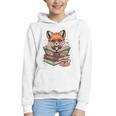 Fox Read Books Be Kind Stay Weird Reader Cute Nerd Bookworm Graphic Youth Hoodie Fox Read Books Be Kind Stay Weird Reader Cute Nerd Bookworm Graphic Youth Hoodie