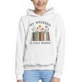 My Weekend Is Fully Booked Cozy Bookish Graphic Youth Hoodie
