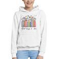 God Says I Am Floral Book Cute Christian Girl Teen Religious Graphic Youth Hoodie God Says I Am Floral Book Cute Christian Girl Teen Religious Graphic Youth Hoodie