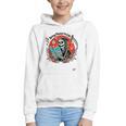 Grim Reaper Reads a Book Graphic Youth Hoodie Grim Reaper Reads a Book Graphic Youth Hoodie