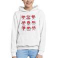Heart Holding Reading Books Valentine Teacher Book Lover Graphic Youth Hoodie Heart Holding Reading Books Valentine Teacher Book Lover Graphic Youth Hoodie