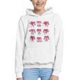 Heart Reading Books Valentine Teacher Boy Girl Book Lover Graphic Youth Hoodie
