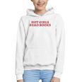 Hot Girls Read Books Book Lovers Graphic Youth Hoodie Hot Girls Read Books Book Lovers Graphic Youth Hoodie