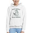 Hot Girls Read Books Bookish Booklover Christmas Graphic Youth Hoodie Hot Girls Read Books Bookish Booklover Christmas Graphic Youth Hoodie
