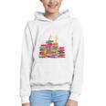 I'm Fine Reading Books Reader Book Lover Librarian Graphic Youth Hoodie