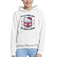 It's a Good Day To Read a Book Cute Cat Book Day Girls Boys Graphic Youth Hoodie It's a Good Day To Read a Book Cute Cat Book Day Girls Boys Graphic Youth Hoodie