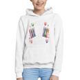 Just a Girl Who Loves Books Lover Reading Library Librarian Graphic Youth Hoodie Just a Girl Who Loves Books Lover Reading Library Librarian Graphic Youth Hoodie