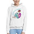 Leave Me Alone I'm Reading a Book For Bookworms Premium Tri-Blend Graphic Youth Hoodie