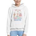 Little Miss 100 Days Smarter Cute Goose Reading Books Girls Graphic Youth Hoodie