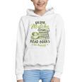 Matcha Green Tea Latte Drink Matcha Read Books Be Happy Graphic Youth Hoodie Matcha Green Tea Latte Drink Matcha Read Books Be Happy Graphic Youth Hoodie
