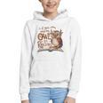 If You Need Me Owl Be Reading Book Lover Students Graphic Youth Hoodie
