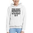 How Many Nights A Week Should You Be Reading 6-7 Book Lover Premium Tri-Blend Graphic Youth Hoodie How Many Nights A Week Should You Be Reading 6-7 Book Lover Premium Tri-Blend Graphic Youth Hoodie