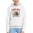 North Pole Book Club Hot Cocoa Bookworm Christmas Xmas Graphic Youth Hoodie North Pole Book Club Hot Cocoa Bookworm Christmas Xmas Graphic Youth Hoodie