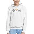 Nothing Beats Reading Bookworm Librarian Book Nerd Graphic Youth Hoodie
