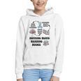 Nothing Beats Reading Rock Paper Scissors Reader Book Lover Graphic Youth Hoodie