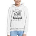Plot Twist I'm Sober Women's Sobriety Book Reading Literary Graphic Youth Hoodie