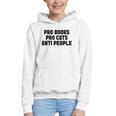 PRO Books PRO Cats Anti People Graphic Youth Hoodie PRO Books PRO Cats Anti People Graphic Youth Hoodie