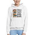 There Is No Such Thing As Too Many Books Book Lover Graphic Youth Hoodie There Is No Such Thing As Too Many Books Book Lover Graphic Youth Hoodie