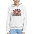 I Read Alotl Axolotl Retro Reading Books Lover Vintage Graphic Youth Hoodie I Read Alotl Axolotl Retro Reading Books Lover Vintage Graphic Youth Hoodie