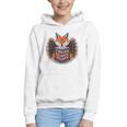 I Read Banned Books Sly Fox Reading Books Graphic Youth Hoodie