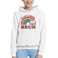 Read A Book Bruh Rainbow Vintage Reading Library Student Graphic Youth Hoodie Read A Book Bruh Rainbow Vintage Reading Library Student Graphic Youth Hoodie