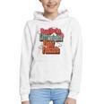 Read Books Lift Weights Fight Fascists Reading No Kings Premium Tri-Blend Graphic Youth Hoodie