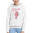 Read 'Em Western Cowgirl Retro Groovy Reading Books Graphic Youth Hoodie Read 'Em Western Cowgirl Retro Groovy Reading Books Graphic Youth Hoodie