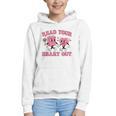 Read You Heart Out Reading Teacher Valentines Day Book Lover Graphic Youth Hoodie