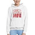 Read Your Heart Out Teacher Valentines Day Reading Book Graphic Youth Hoodie