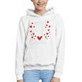 Read Your Heart Out Valentine Book Lover Reading Teacher Graphic Youth Hoodie