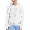 A Reader Without Their Book Is Tragedy Vintage Book Quote Graphic Youth Hoodie