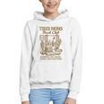 Reading Book Lover Bookish Motherhood Tired Moms Book Club Graphic Youth Hoodie