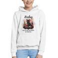 Reading Because Murder Is Wrong Books And Cats Book Lovers Graphic Youth Hoodie