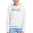 Reading Silly Goose Teacher Bookish Librarian Book Lover Graphic Youth Hoodie