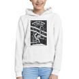 Reading Between The Timelines Time Travel Books Graphic Youth Hoodie Reading Between The Timelines Time Travel Books Graphic Youth Hoodie
