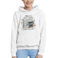 There's No Such Thing As Too Many Book Graphic Youth Hoodie There's No Such Thing As Too Many Book Graphic Youth Hoodie