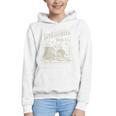Retro Proud Anti Social Member Of Introverted Book Club Premium Tri-Blend Graphic Youth Hoodie